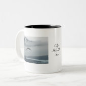 Hochkaffee/Tee-Tasse Zweifarbige Tasse (Vorderseite Links)