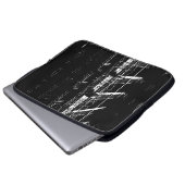 Hochkontrast Laptopschutzhülle (Vorne Knopf)