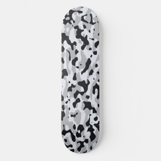 Hochkontrast-Stadt-Tarnung Skateboard (Vorderseite)