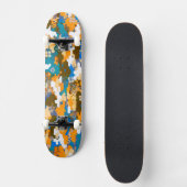 Hochkontrast-Urban-Digitaltarnmuster Skateboard (Vorderseite)