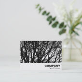 Hochkontrast Visitenkarte (Stehend Vorderseite)