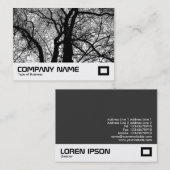 Hochkontrast Visitenkarte (Vorne/Hinten)