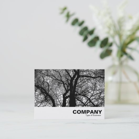 Hochkontrast Visitenkarte (Stehend Vorderseite)