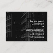 Hochkontrast Visitenkarte (Rückseite)