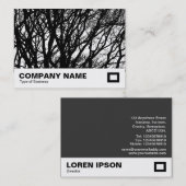 Hochkontrast Visitenkarte (Vorne/Hinten)