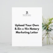 Hochladen der Blankenvorlage für das Notar-Marketi (Stehend Vorderseite)