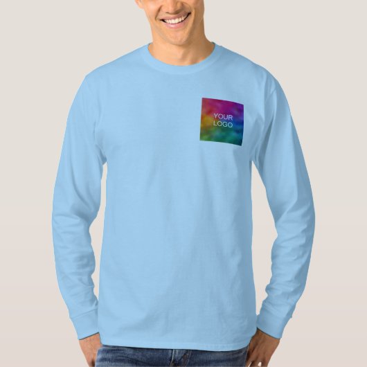 Hochladen der Vorlage für Bildlogo für zwei Seiten T-Shirt (Vorderseite)