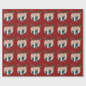 Hochladen des Bildes in ein Weihnachtsbauble Geschenkpapier (Flach)