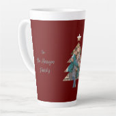 Hochladen des Familienbildes in eine Weihnachtsbau Milchtasse (Linke Ecke)