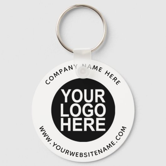 Hochladen des Firmenlogos Schlüsselanhänger (Vorderseite)