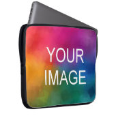 Hochladen des Foto-Bild-Logos hier Vorlage Laptopschutzhülle (Vorne Rechts)