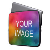 Hochladen des Foto-Bild-Logos hier Vorlage Laptopschutzhülle (Vorderseite Links)