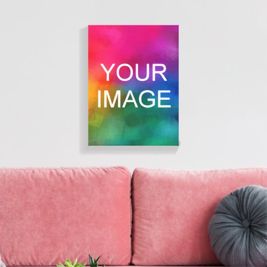 Hochladen des Foto-Bild-Logos Leinwanddruck (Insitu (Wohnzimmer))