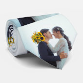 Hochladen Ihrer Hochzeitfoto-Vorlage Krawatte (Gerollt)