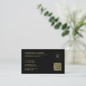 Hochladen Ihrer QR-Logo-Vorlage Visitenkarte (Stehend Vorderseite)