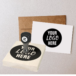 Hochladen Ihres Logos oder Bildes Gummistempel