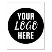 Hochladen Ihres Logos oder Bildes Gummistempel (Prägung)