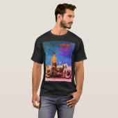 Hochladen Sie Ihre eigene Kunst oder Foto Vivid Bl T-Shirt (Vorne ganz)