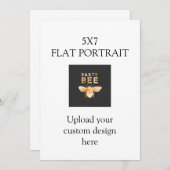 Hochladen von benutzerdefinierten Designs Einladung (Vorne/Hinten)