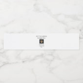 Hochladen von benutzerdefinierten Designs Wasserflaschenetikett (Einzelnes Label)