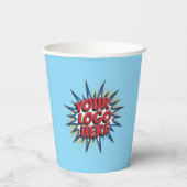 Hochladen von Firmenlogos, Vorder- und Rückseite, Pappbecher (Rückseite)