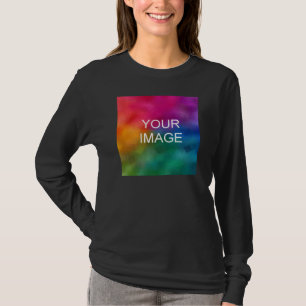 Hochladen von Foto Elegante moderne Vorlage T-Shirt