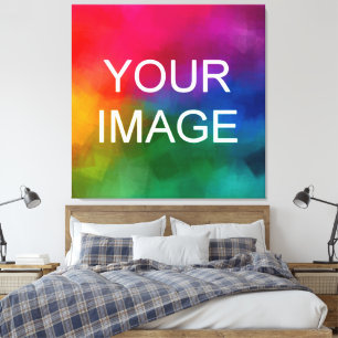Hochladen von Image Foto Logo Budget Square High C Leinwanddruck