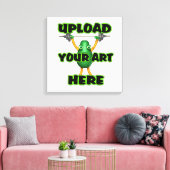 Hochladen von Kunst in kundenspezifische Elemente Leinwanddruck (Insitu (Wohnzimmer))