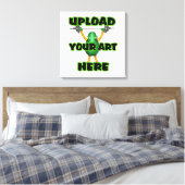 Hochladen von Kunst in kundenspezifische Elemente Leinwanddruck (Insitu (Schlafzimmer))