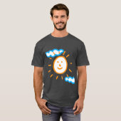 Hochladen von Kunst Zeichnend Kids Artwork in Grau T-Shirt (Vorne ganz)