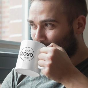 Hochladen von Logos Einfach Modernes Berufliches U Kaffeetasse