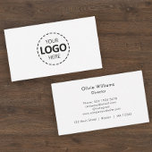 Hochladen von Logos Visitenkarte