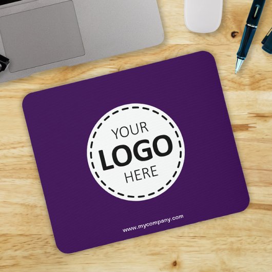 Hochladen von LogosModern Lila Mousepad