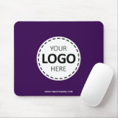 Hochladen von LogosModern Lila Mousepad (Mit Mouse)