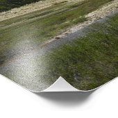 Hochland-Bergstrom I Fotodruck (Ecke)