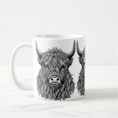 Hochland-Bull-Abbildung Kaffeetasse (Links)