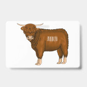 Hochland Cow Cartoon Ausweis (Rückseite)