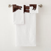 Hochland Cow Cartoon Badhandtuch Set (Insitu)