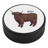 Hochland Cow Cartoon Eishockey Puck (3/4)