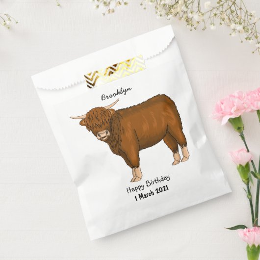 Hochland Cow Cartoon Geschenktütchen (Versiegelt)