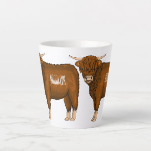 Hochland Cow Cartoon Milchtasse