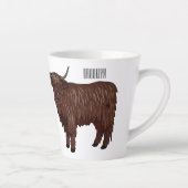 Hochland Cow Cartoon Milchtasse (Rechts)