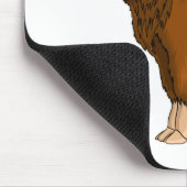 Hochland Cow Cartoon Mousepad (Ecke)