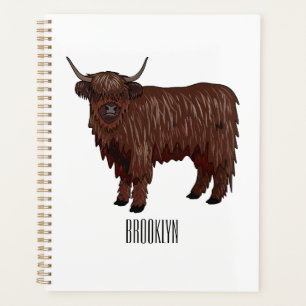 Hochland Cow Cartoon Planer