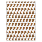 Hochland Cow Cartoon Tischdecke (Vorderseite)