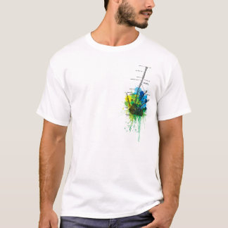 Hochland-Dudelsack - neue grüne Farben T-Shirt