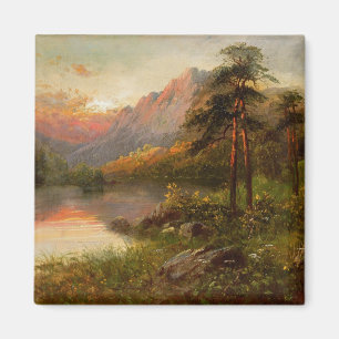Hochland-Einsamkeit Magnet