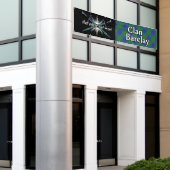 Hochland-Festival-Clan-Barclay-Jagdtartan-Zelt Banner (Äußeres Gebäude)