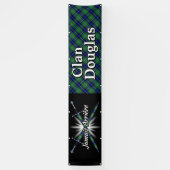 Hochland-Festival-Clan-Douglas-Zelt Banner (Vertikal)