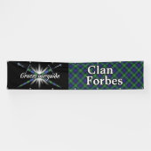 Hochland-Festival-Clan-Forbes-Zelt Banner (Horizontal)